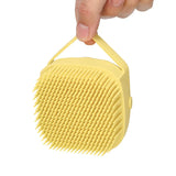 Escova de Silicone Massagem Relaxante Antiestresse com Dispenser para Shampoo - iBuy™