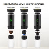 Cafeteira de Mão 3 em 1 Express - iBuy™